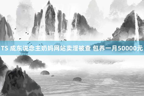 TS 成东说念主奶妈网站卖淫被查 包养一月50000元